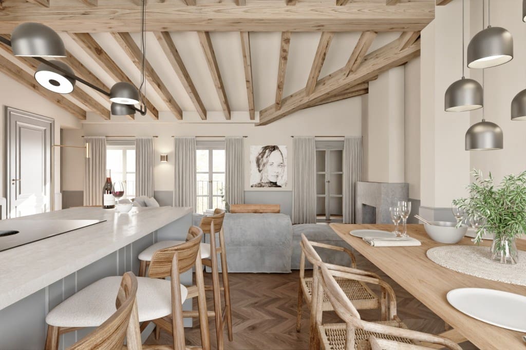 2 chambre Maison de Ville à vendre à Palma de Mallorca avec piscine - 1 950 000 € (Ref: 8969961)