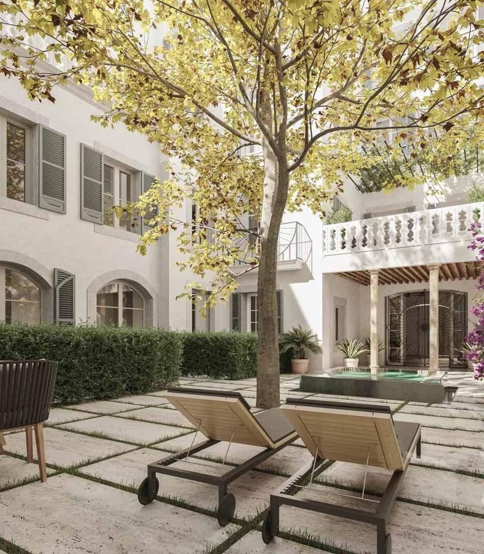 2 chambre Maison de Ville à vendre à Palma de Mallorca avec piscine - 1 950 000 € (Ref: 8969961)