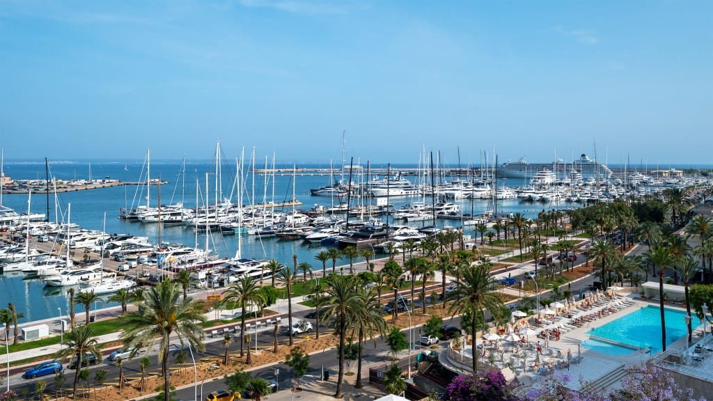 2 makuuhuone Huoneisto myytävänä paikassa Palma de Mallorca mukana uima-altaan - 1 395 000 € (Ref: 9059047)