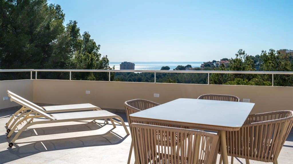 3 soveværelse Penthouse til salg i Bendinat med swimmingpool - € 2.250.000 (Ref: 9062190)