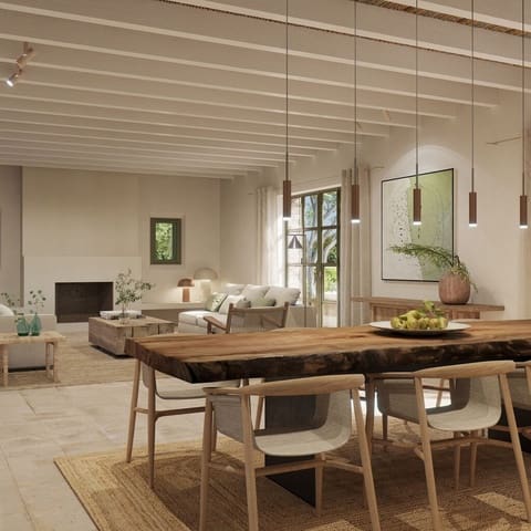 7 chambre Finca/Maison de Campagne à vendre à Ses Covetes, Campos avec piscine - 9 700 000 € (Ref: 9822379)