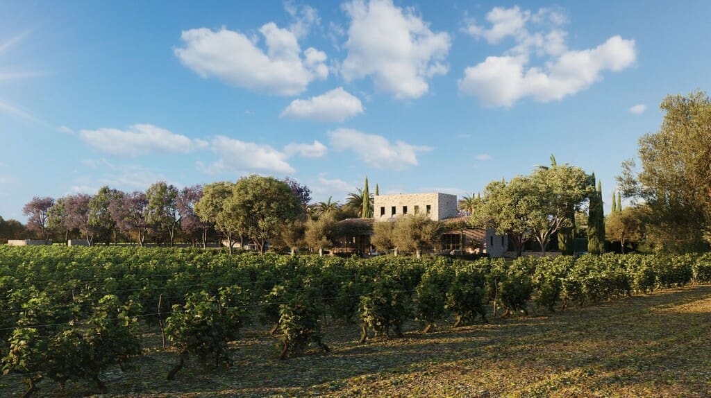 7 chambre Finca/Maison de Campagne à vendre à Ses Covetes avec piscine - 9 700 000 € (Ref: 9822379)