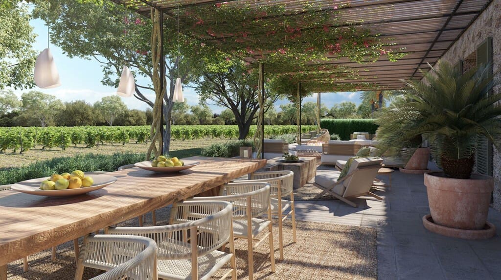 7 chambre Finca/Maison de Campagne à vendre à Ses Covetes avec piscine - 9 700 000 € (Ref: 9822379)