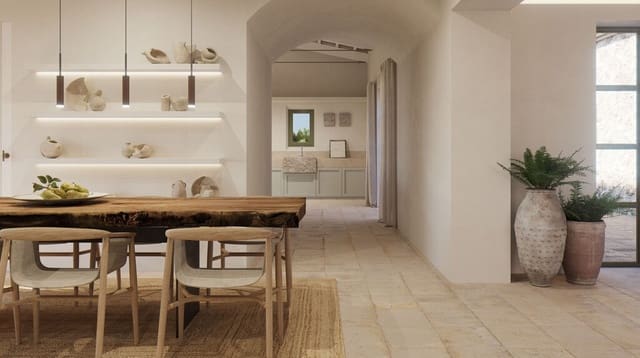7 chambre Finca/Maison de Campagne à vendre à Ses Covetes, Campos avec piscine - 9 700 000 € (Ref: 9822379)