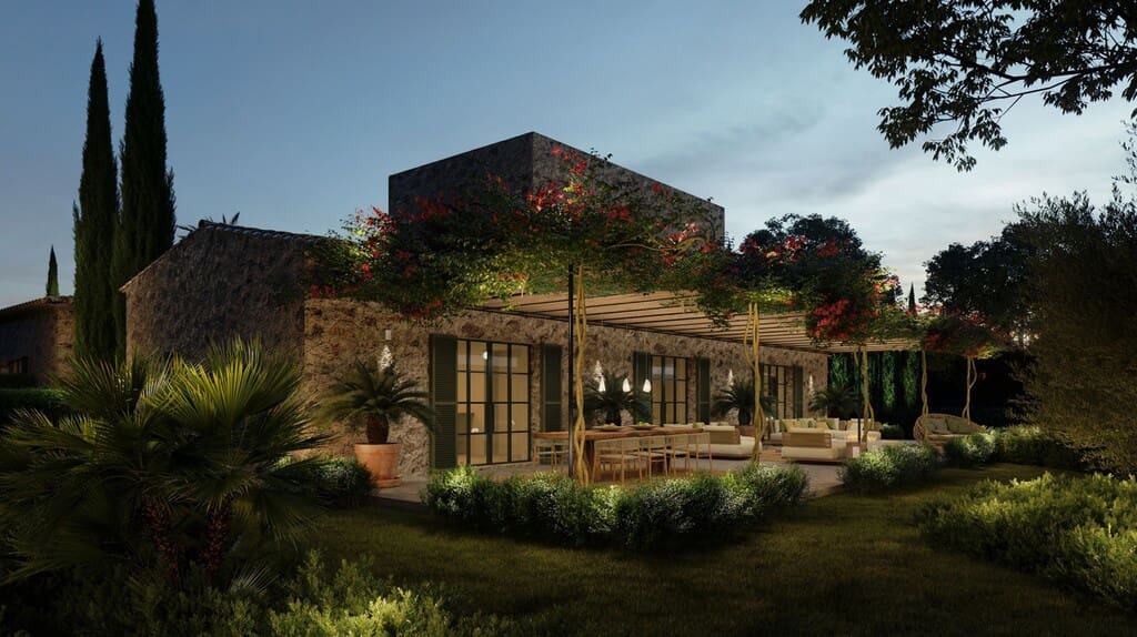 7 chambre Finca/Maison de Campagne à vendre à Ses Covetes avec piscine - 10 450 000 € (Ref: 9822379)