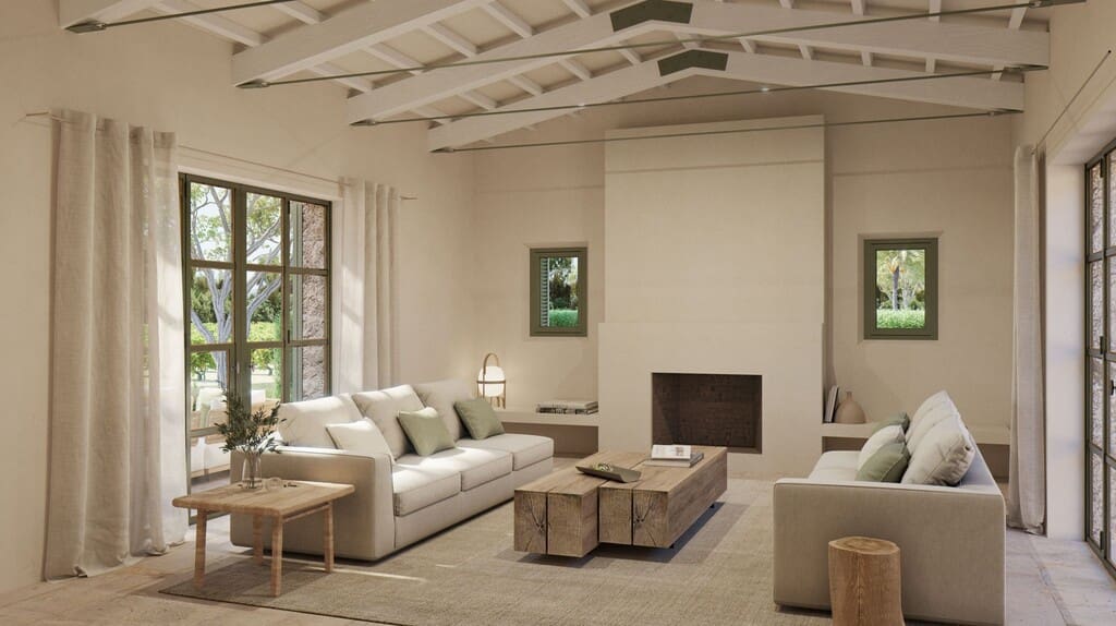 7 chambre Finca/Maison de Campagne à vendre à Ses Covetes avec piscine - 10 450 000 € (Ref: 9822379)