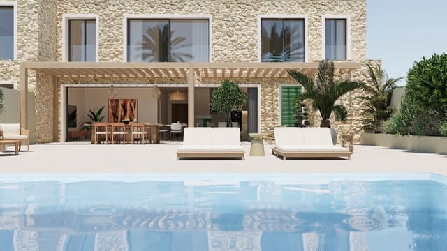 5 sypialnia Dom blizniak na sprzedaż w Sa Cabaneta / La Cabaneta, Marratxí z basenem - 1 695 000 € (Ref: 9855125)