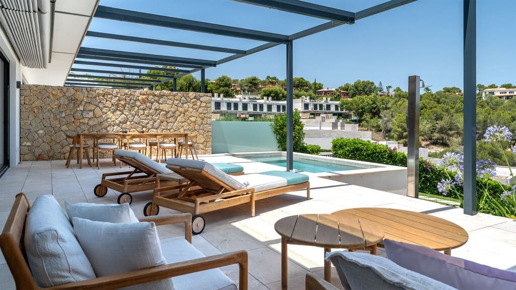 3 bedroom Semi-detached Villa for sale in Cala Vinyes / Cala Vinyas / Cala Vinas with pool - € 1,685,000 (Ref: 9921854)