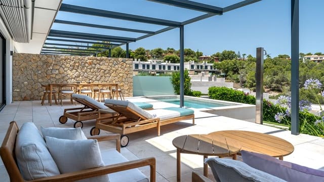 3 soveværelse Semi-Rækkehus til salg i Cala Vinyes / Cala Vinyas / Cala Viñas, Calvià med swimmingpool - € 1.685.000 (Ref: 9921854)