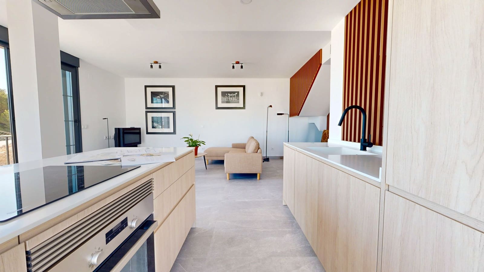 3 soverom Kjedet enebolig til salgs i Polop med svømmebasseng garasje - € 523 160 (Ref: 8967736)