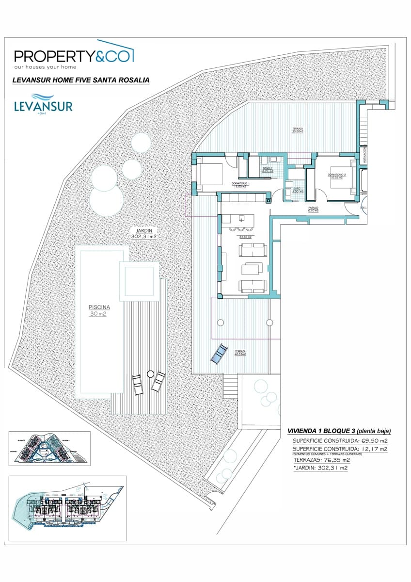 2 Zimmer Apartment zu verkaufen in Torre-Pacheco mit Pool Garage - 399.000 € (Ref: 9392033)