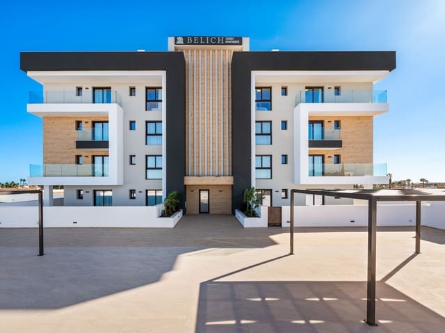 3 sypialnia Apartament na sprzedaż w Los Narejos, Los Alcázares z basenem garażem - 324 900 € (Ref: 9573498)