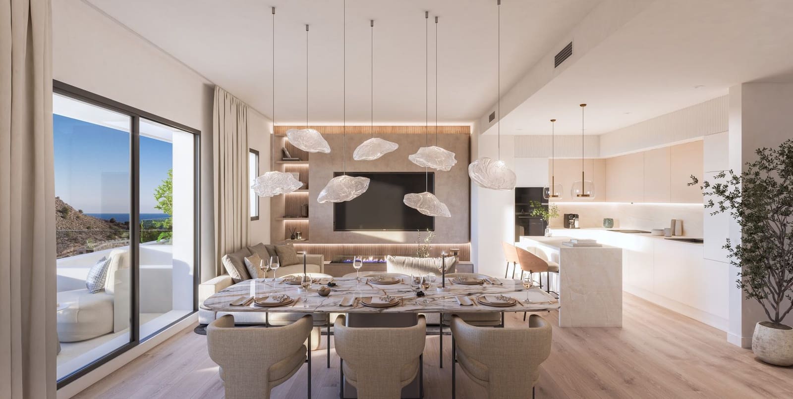 2 soverom Strandleiligheter til salgs i La Villajoyosa / Vila Joiosa med svømmebasseng garasje - € 424 000 (Ref: 9726182)