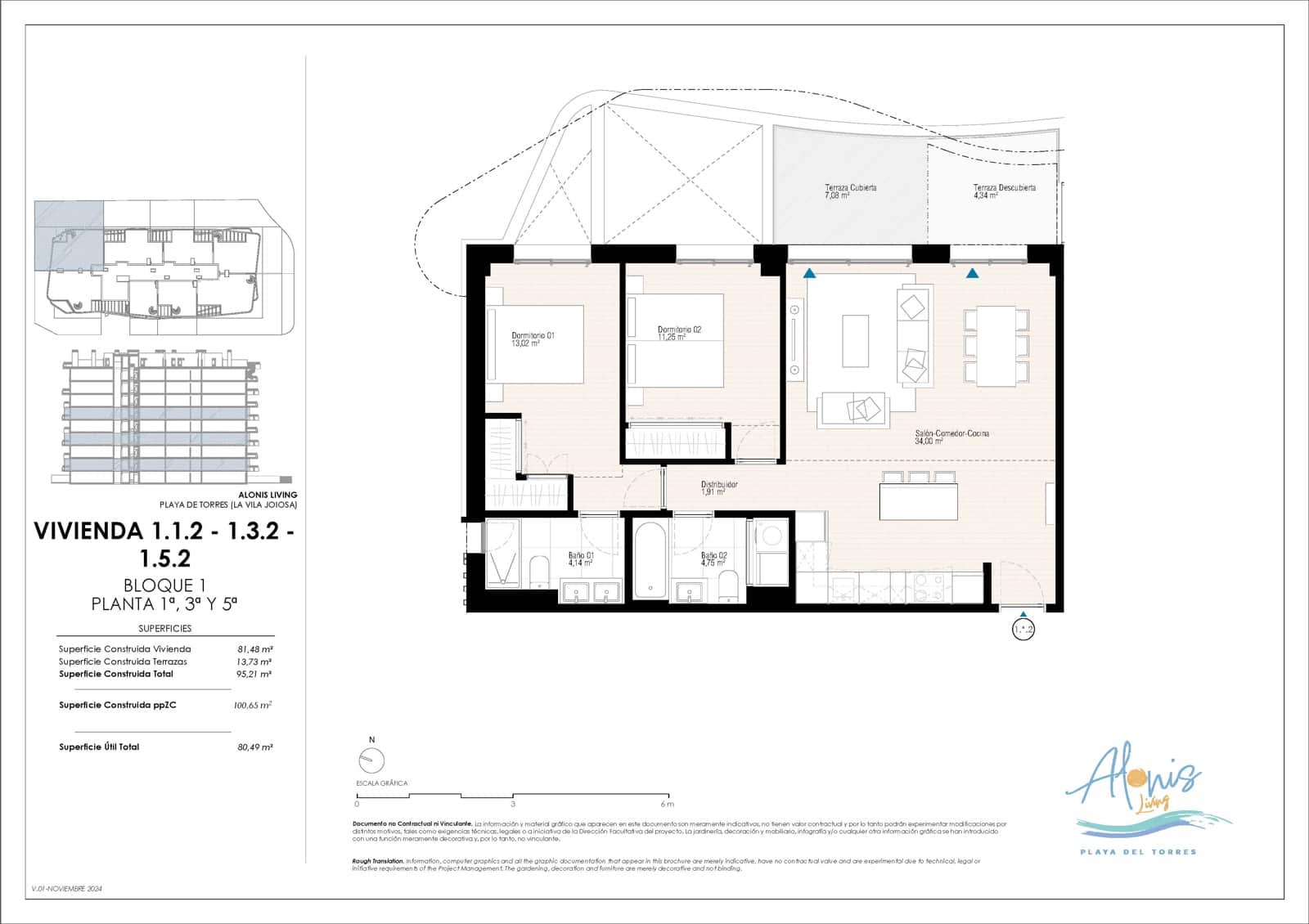 2 soverom Strandleiligheter til salgs i La Villajoyosa / Vila Joiosa med svømmebasseng garasje - € 424 000 (Ref: 9726182)