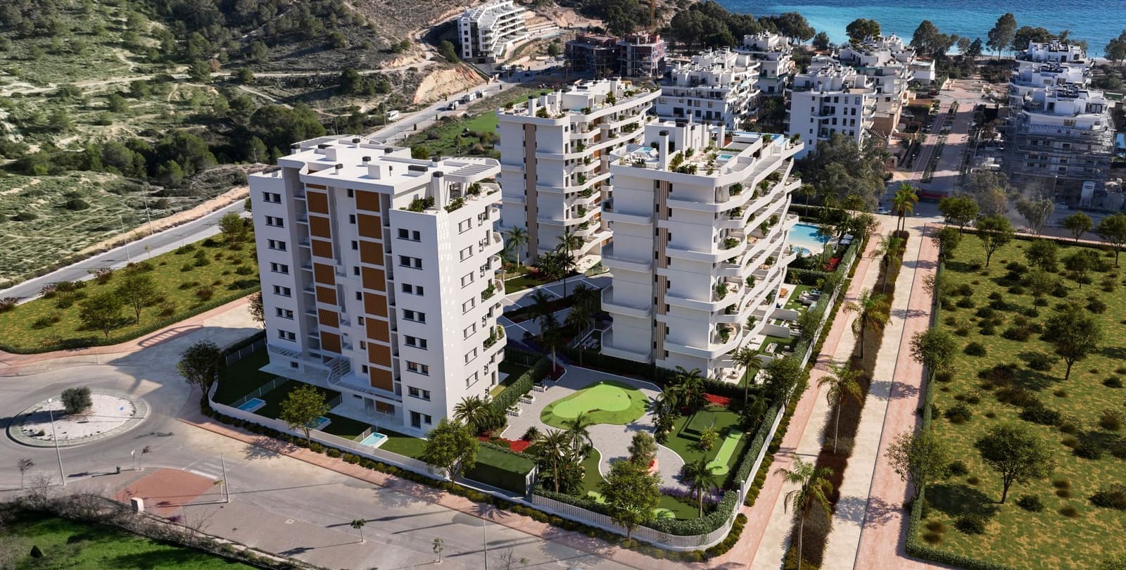 2 soverom Strandleiligheter til salgs i La Villajoyosa / Vila Joiosa med svømmebasseng garasje - € 424 000 (Ref: 9726182)