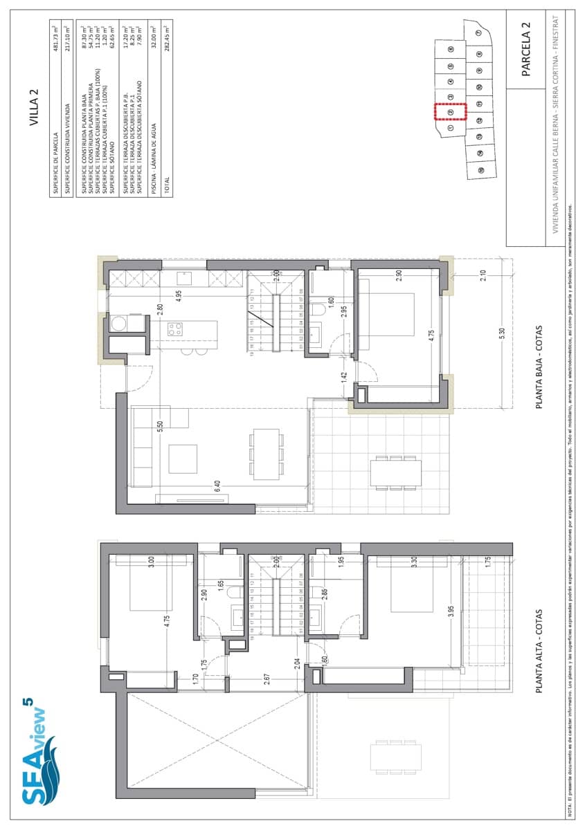 3 sypialnia Willa na sprzedaż w Finestrat z basenem garażem - 1 195 000 € (Ref: 9854349)