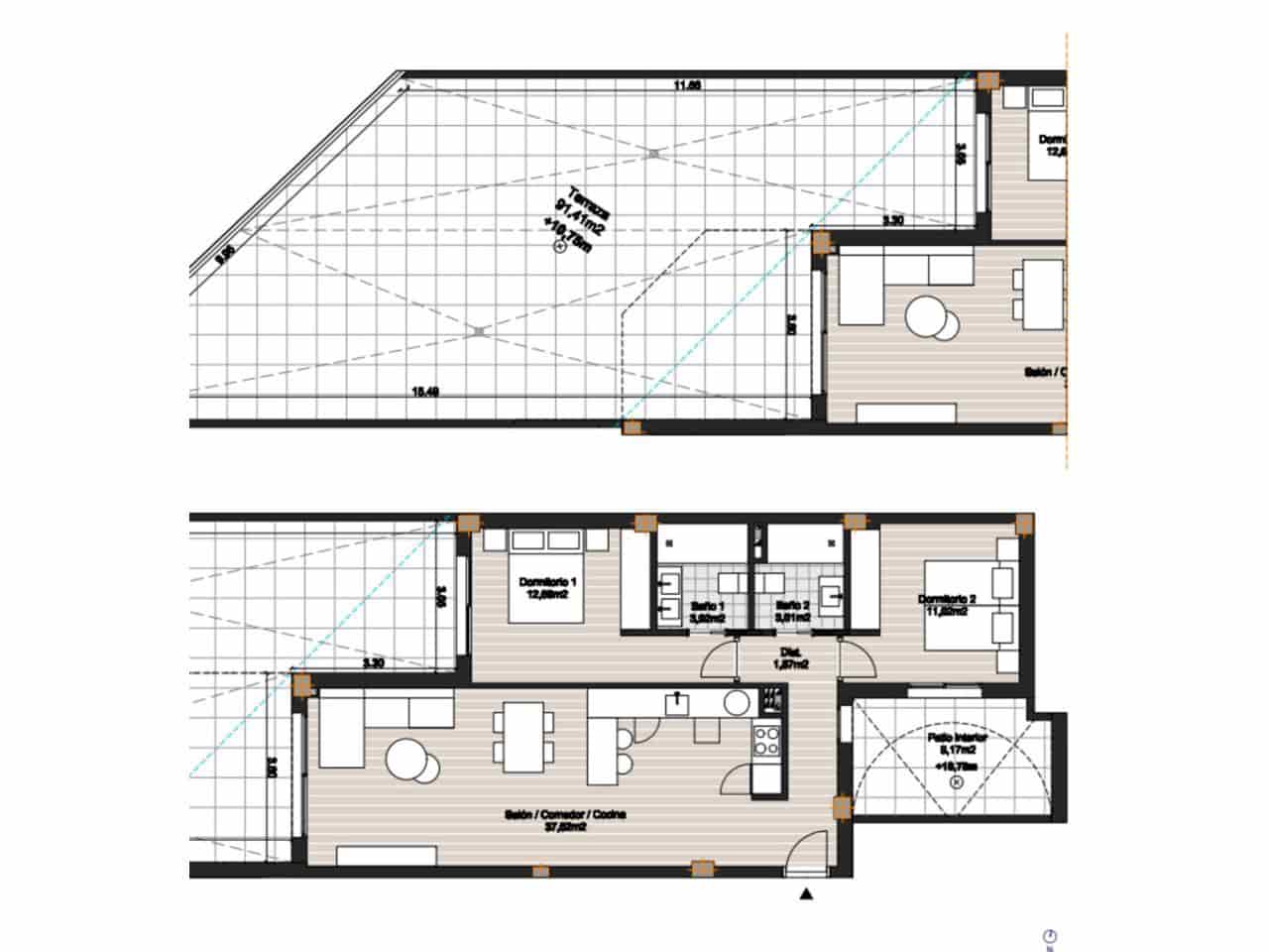 2 bedroom Flat for sale in Torrox with pool garage - € 343,000 (Ref: 9437848)