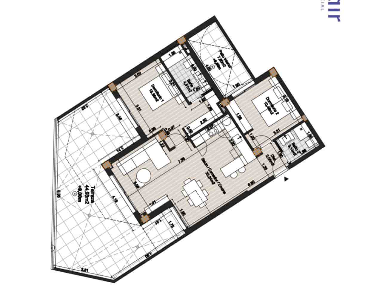 2 bedroom Flat for sale in Torrox with pool garage - € 343,000 (Ref: 9437848)