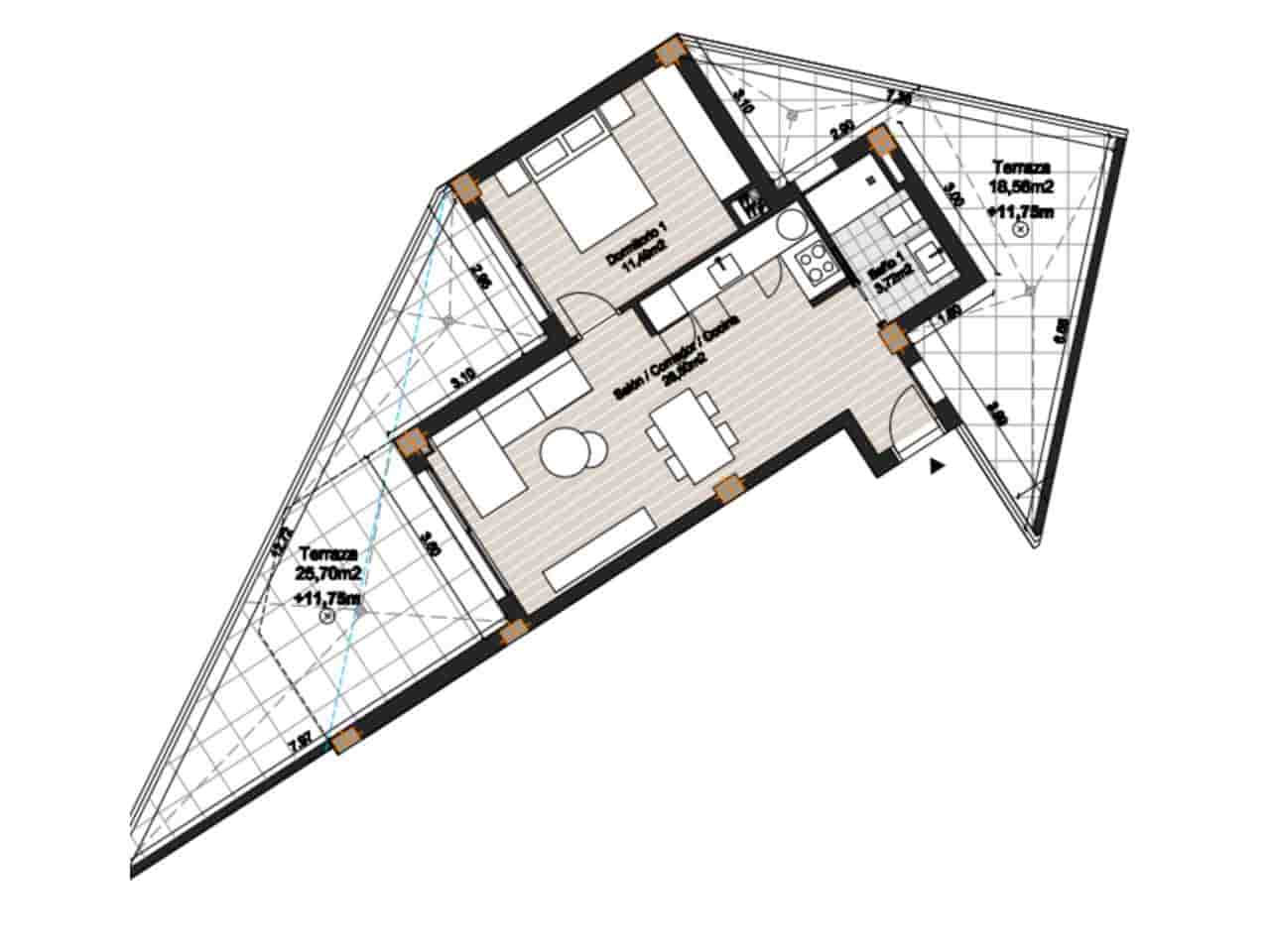 2 bedroom Flat for sale in Torrox with pool garage - € 343,000 (Ref: 9437848)