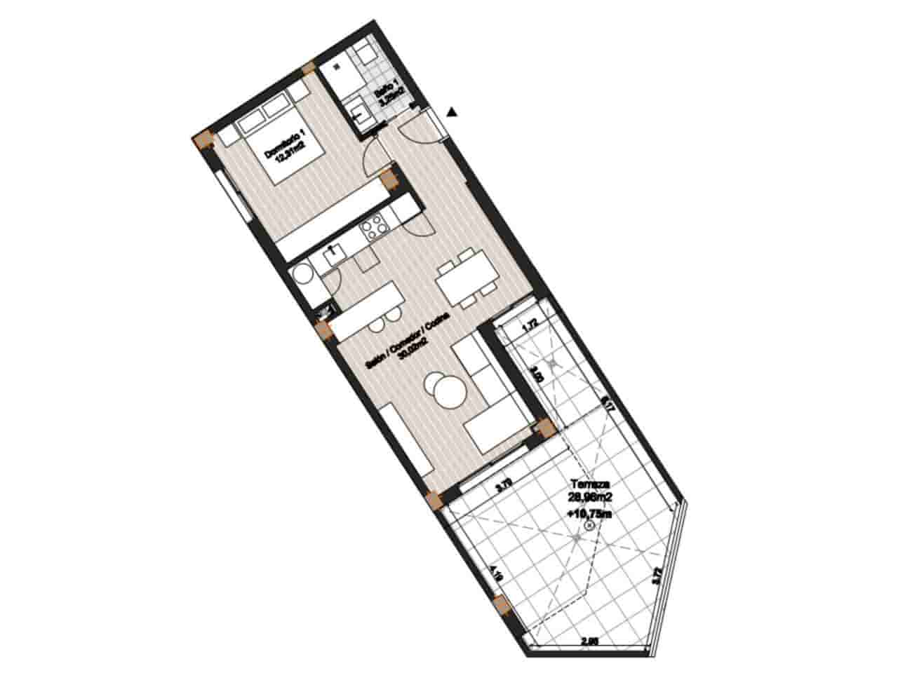 2 bedroom Flat for sale in Torrox with pool garage - € 343,000 (Ref: 9437848)