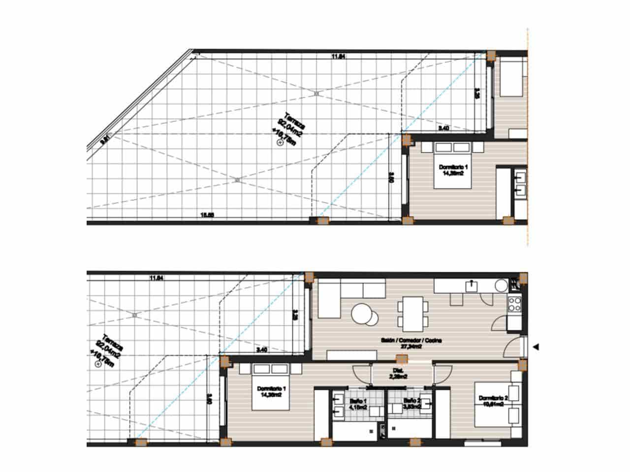 2 bedroom Flat for sale in Torrox with pool garage - € 343,000 (Ref: 9437848)