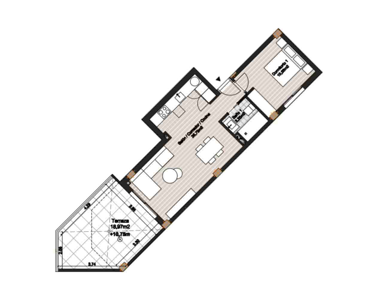 2 bedroom Flat for sale in Torrox with pool garage - € 343,000 (Ref: 9437848)