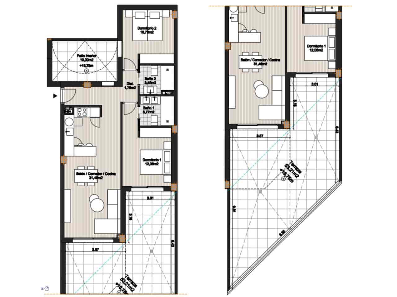 2 bedroom Flat for sale in Torrox with pool garage - € 343,000 (Ref: 9437848)
