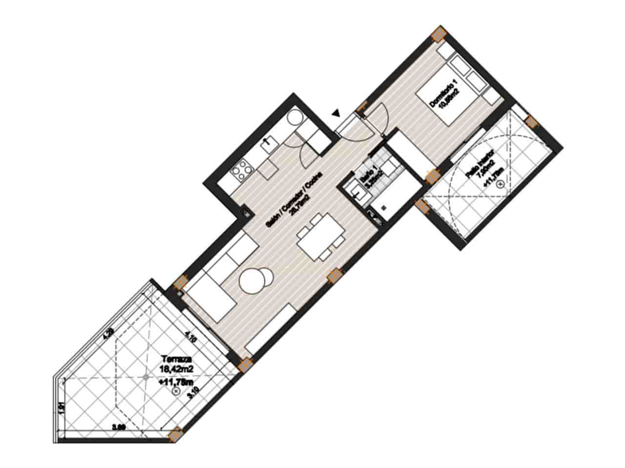2 bedroom Flat for sale in Torrox with pool garage - € 343,000 (Ref: 9437848)