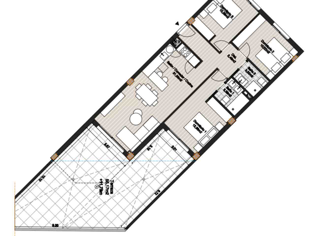 2 bedroom Flat for sale in Torrox with pool garage - € 343,000 (Ref: 9437848)