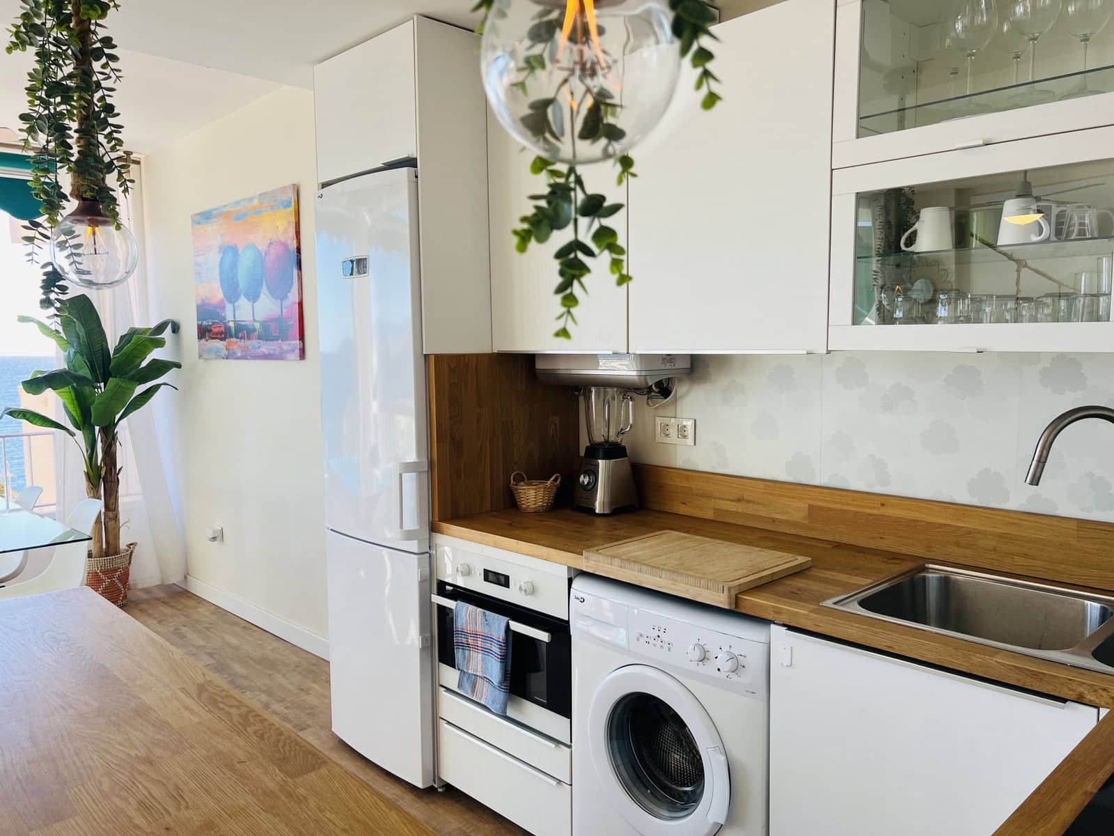 3 sovrum Lägenhet att hyra i Almunecar med pool garage - 820 € (Ref: 7987139)