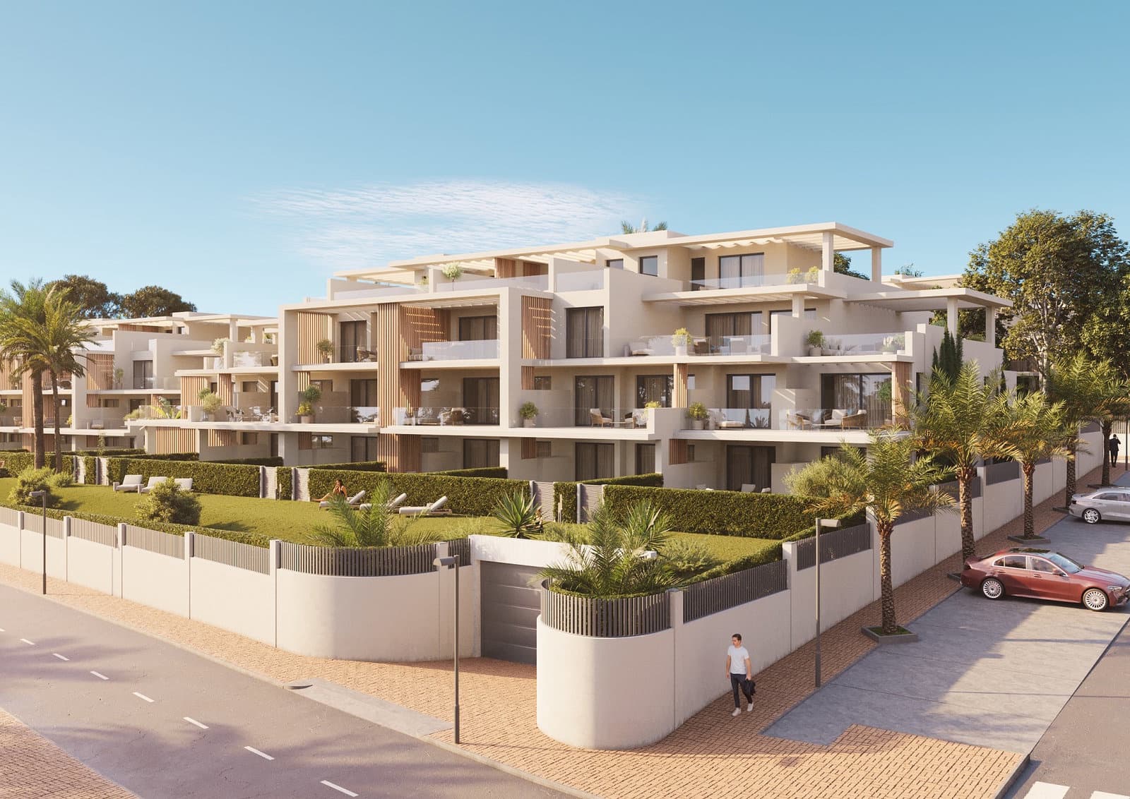 2 soveværelse Lejlighed til salg i New Golden Mile med swimmingpool garage - € 695.000 (Ref: 9312169)