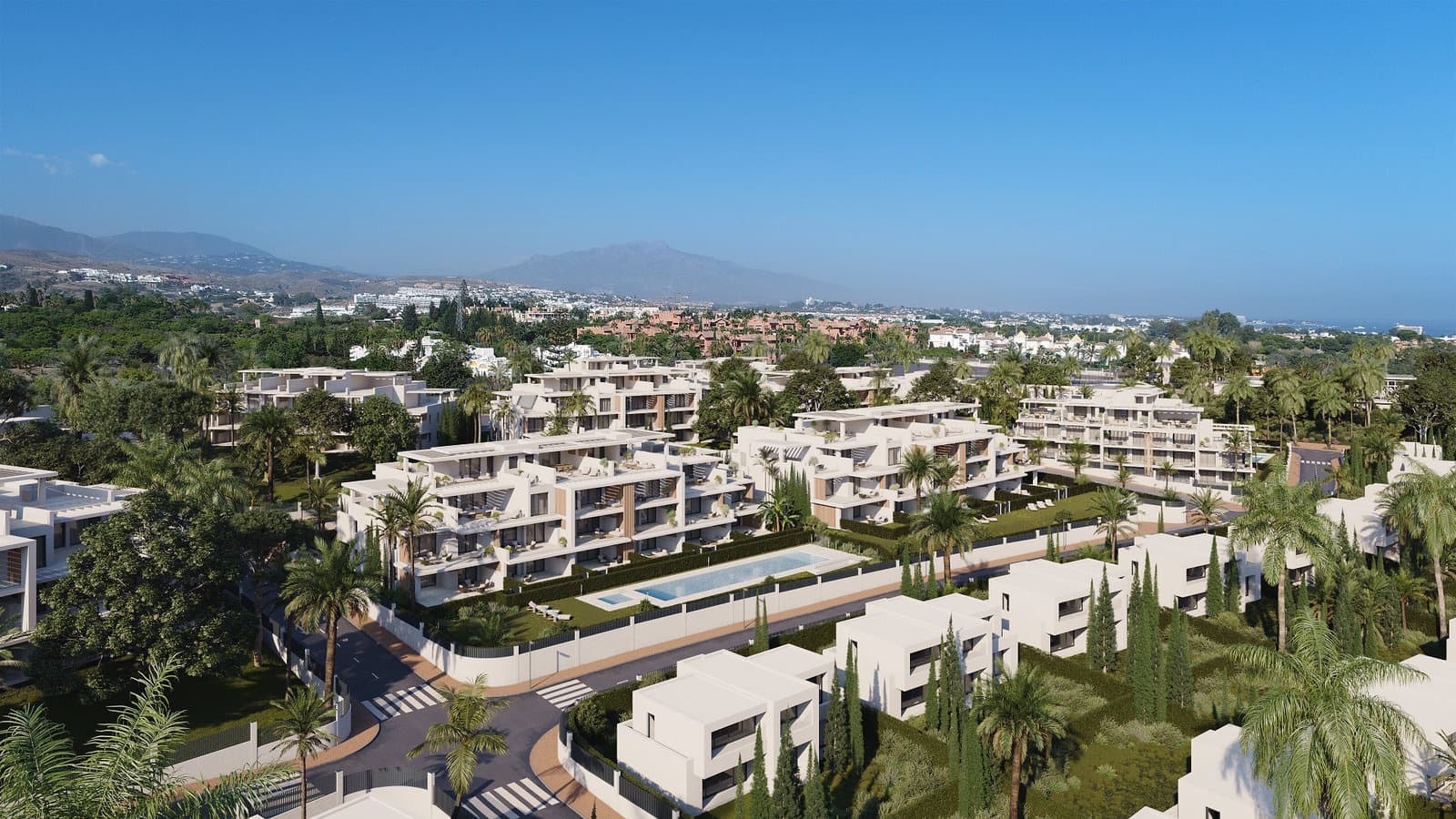 2 soveværelse Lejlighed til salg i New Golden Mile med swimmingpool garage - € 695.000 (Ref: 9312169)