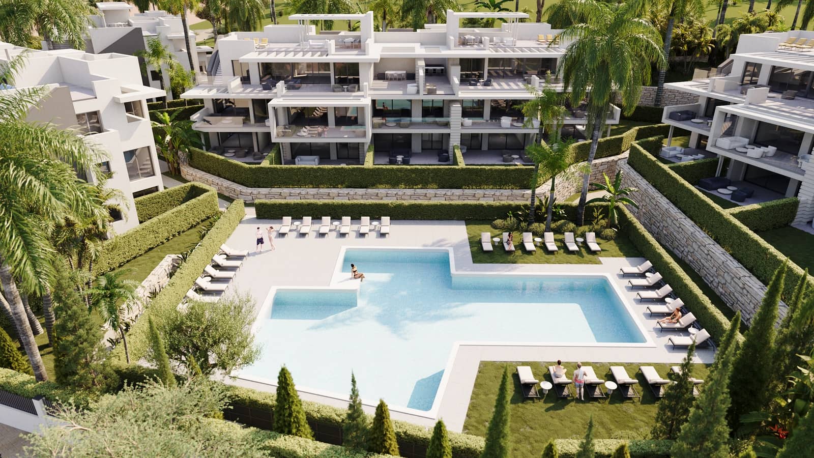 3 Zimmer Apartment zu verkaufen in Estepona mit Pool Garage - 480.000 € (Ref: 9314522)