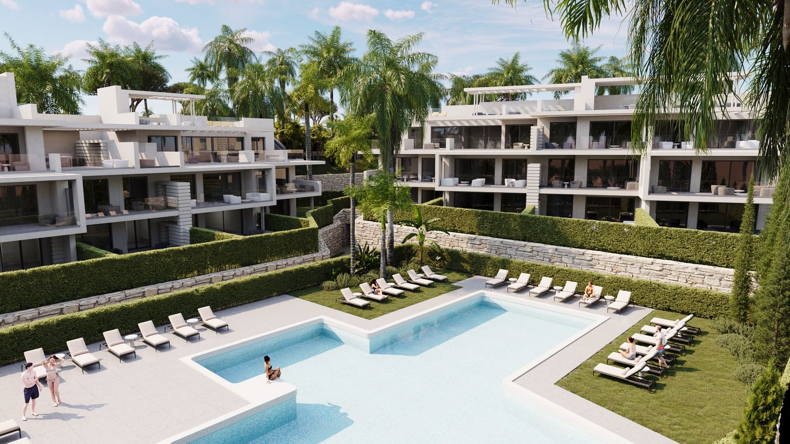 3 Zimmer Apartment zu verkaufen in Estepona mit Pool Garage - 480.000 € (Ref: 9314522)