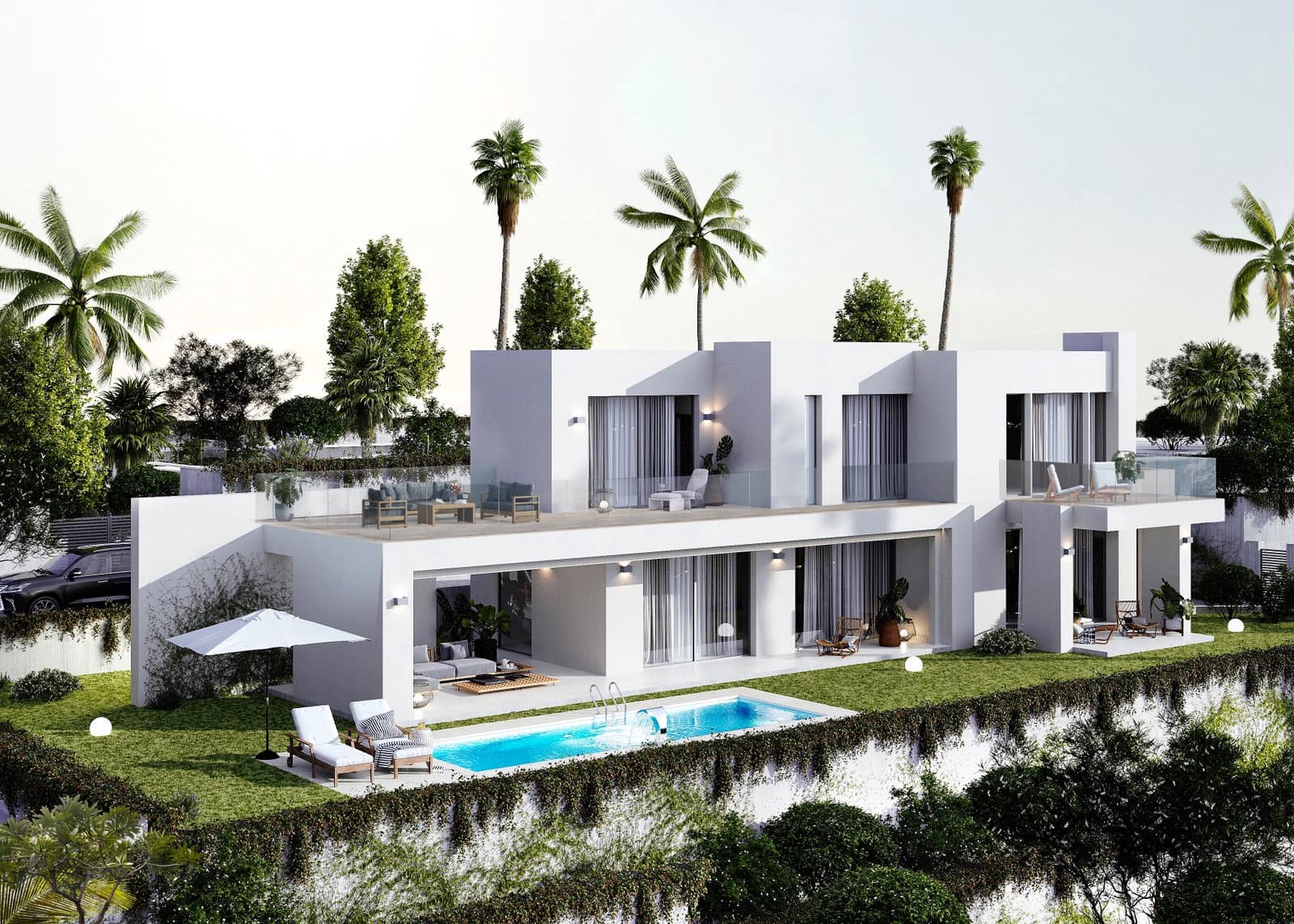 4 sovrum Villa till salu i Mijas med pool garage - 1 975 000 € (Ref: 9319967)