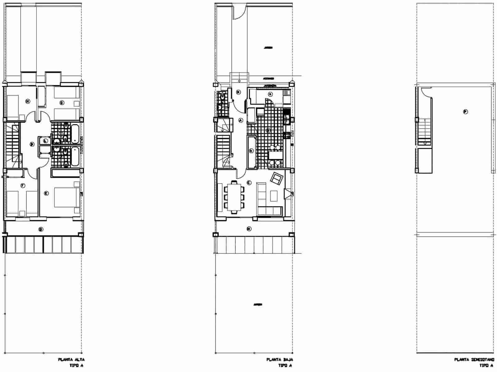 4 slaapkamer Rijtjeshuis te koop in Malaga stad met zwembad garage - € 444.000 (Ref: 9458536)