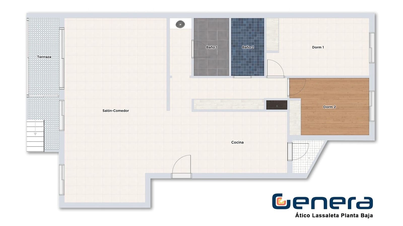 2 quarto Penthouse para venda em Alicante cidade com piscina garagem - 450 000 € (Ref: 8799429)