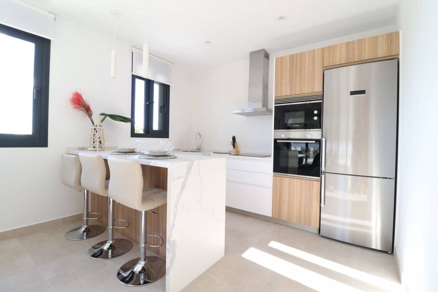 3 sypialnia Willa na sprzedaż w La Nucia z basenem garażem - 449 200 € (Ref: 8799456)