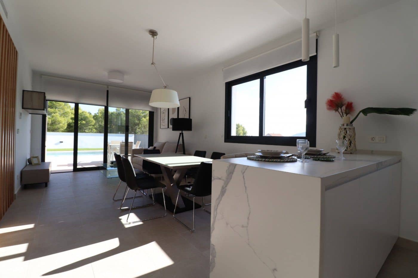 3 sypialnia Willa na sprzedaż w La Nucia z basenem garażem - 449 200 € (Ref: 8799456)