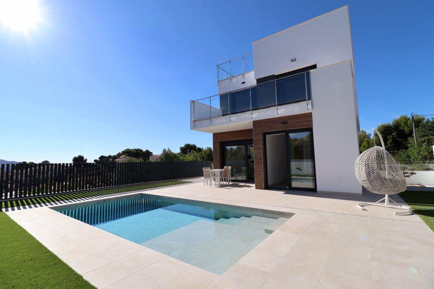 3 sypialnia Willa na sprzedaż w La Nucia z basenem garażem - 449 200 € (Ref: 8799456)