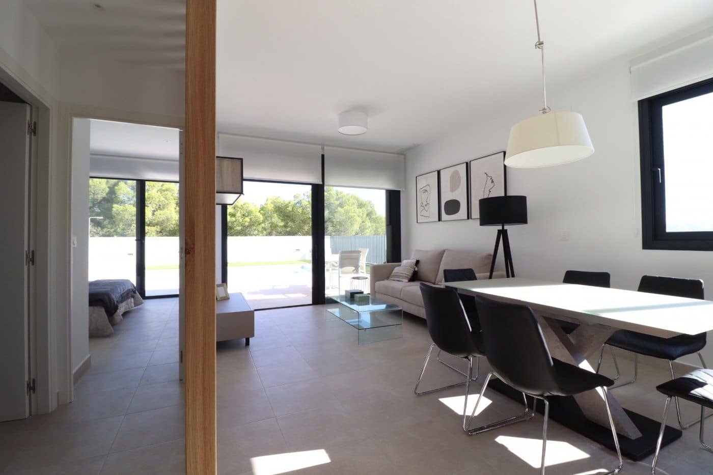 3 sypialnia Willa na sprzedaż w La Nucia z basenem garażem - 449 200 € (Ref: 8799456)