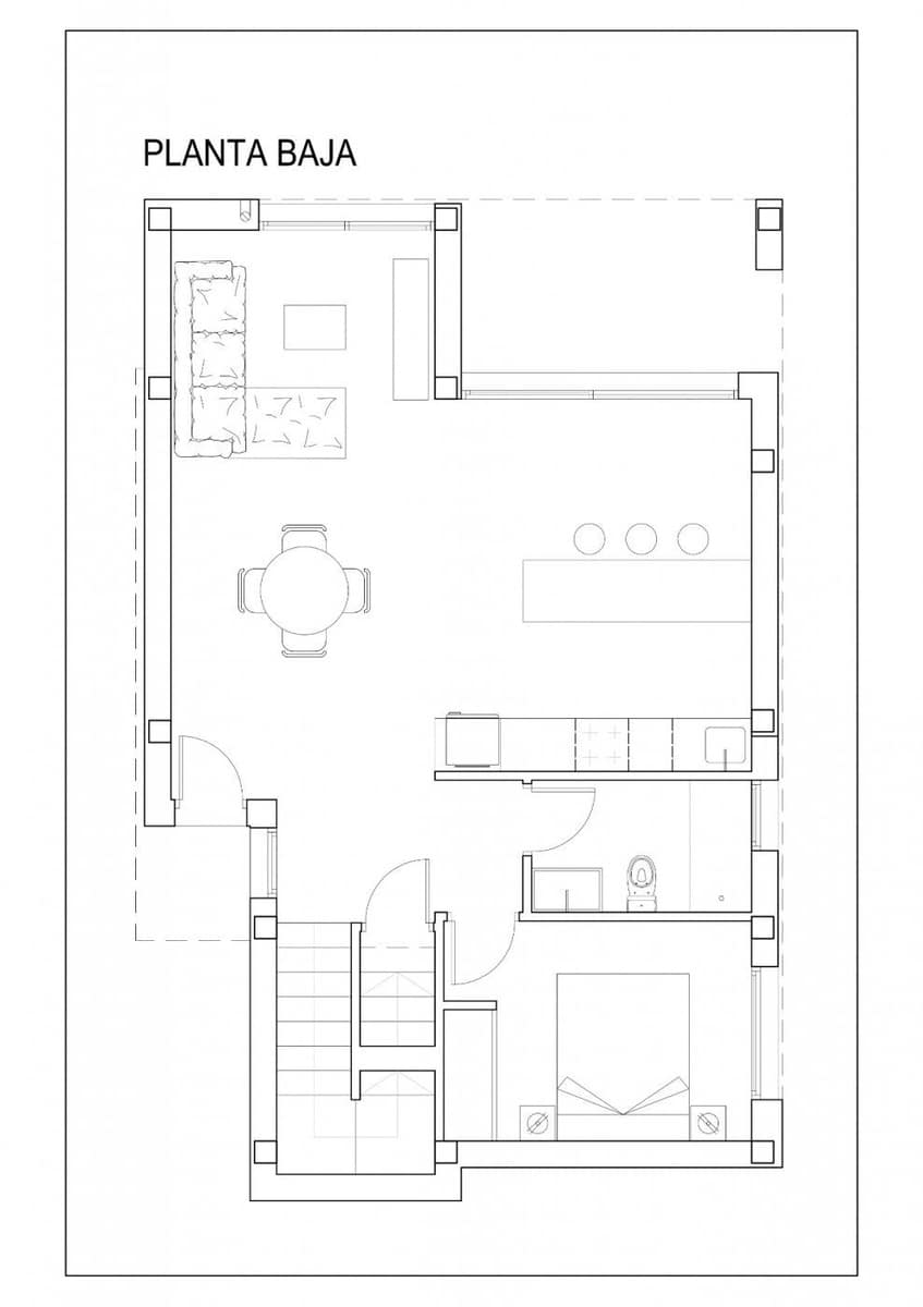 3 sypialnia Willa na sprzedaż w La Nucia z basenem garażem - 449 200 € (Ref: 8799456)