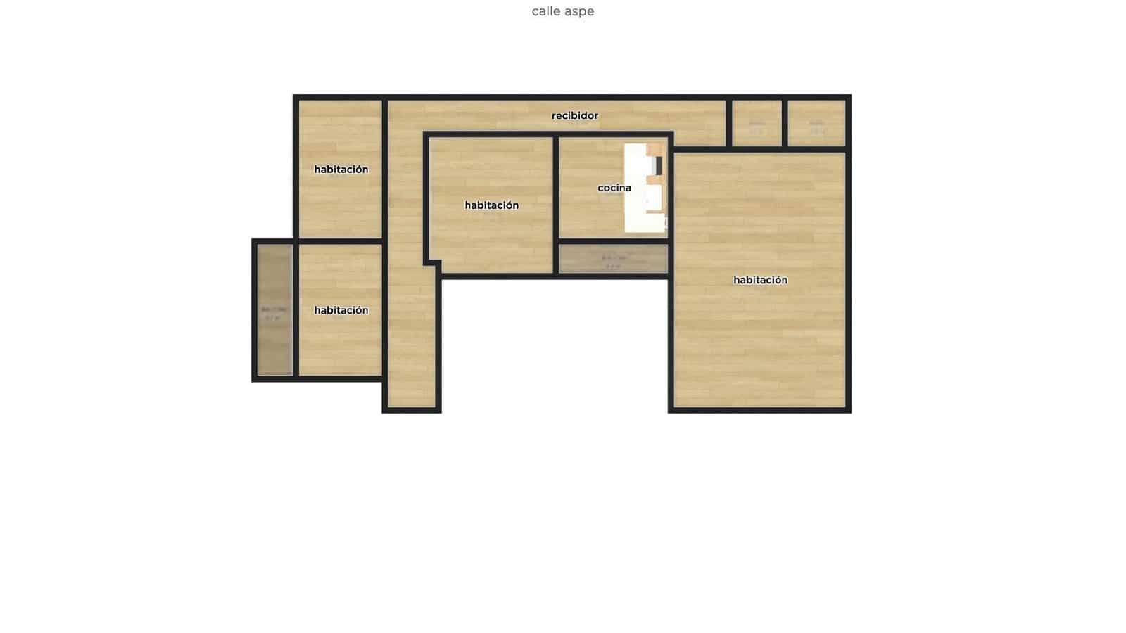 4 makuuhuone Asunto myytävänä paikassa Alicante kaupunki - 179 000 € (Ref: 9348837)