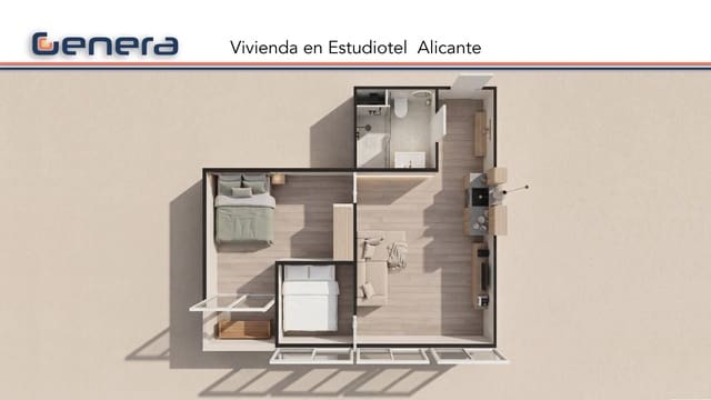 2 chambre Appartement à vendre à Ensanche - Diputacion, Alicante ville - 320 000 € (Ref: 9722702)