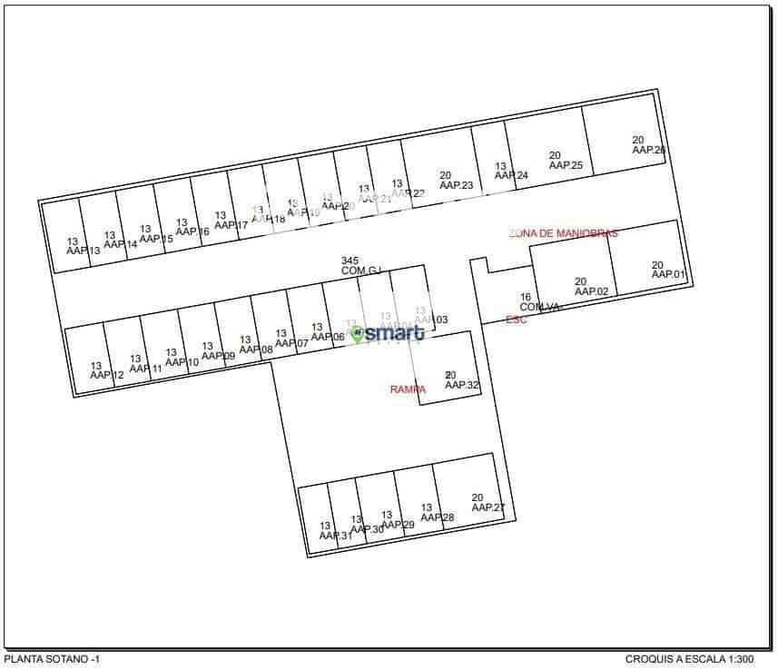 Garage til salg i Madrid by - € 20.100 (Ref: 8171423)