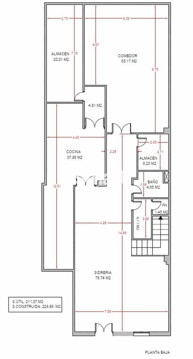5 soverom Restaurant/Bar til salgs i Gijon - € 650 000 (Ref: 8171507)