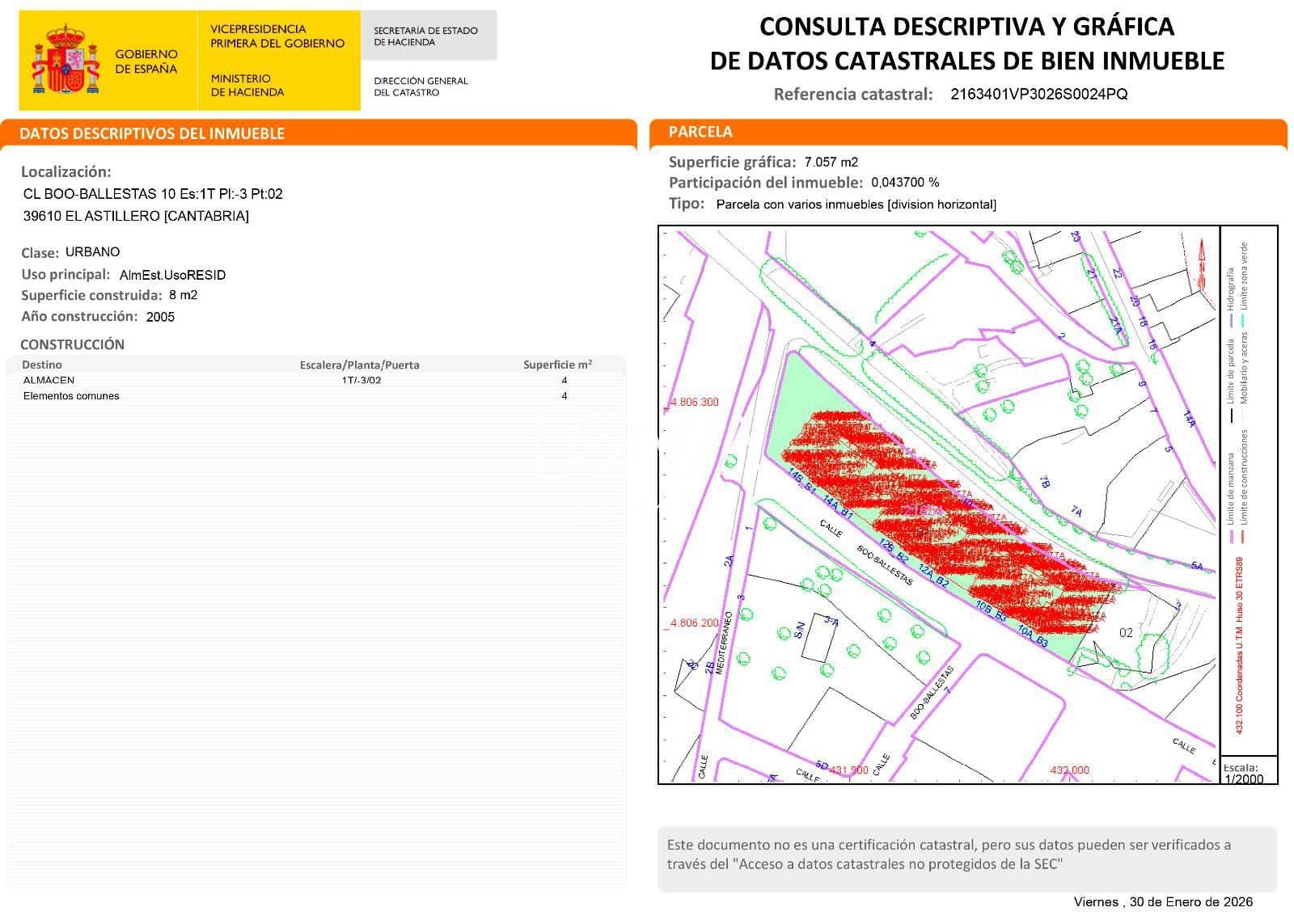 Piso de 4 habitaciones en El Astillero en venta - 149.550 € (Ref: 8873723)