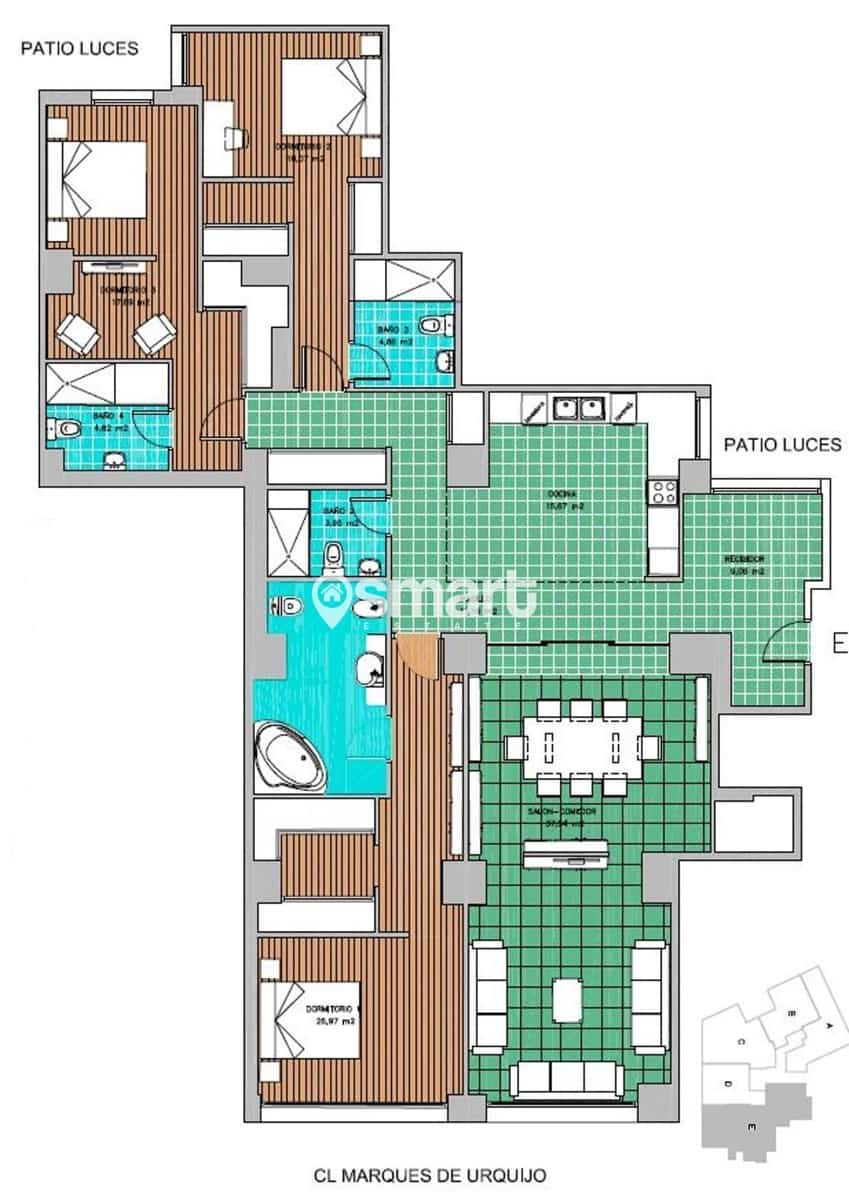 3 soverom Leilighet til salgs i Gijon - € 630 000 (Ref: 9022892)