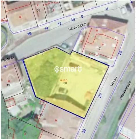 Tontti myytävänä paikassa Muros de Nalón - 113 000 € (Ref: 9025541)