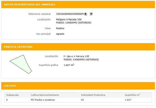 Byggegrund til salg i Candamo - € 30.000 (Ref: 9141249)